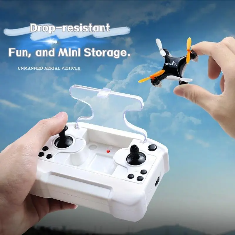 LAKEMID Mini Drone Beginner-Friendly Stunt Flyer One-Touch Takeoff Hover Spin 360 Roll
