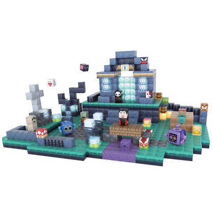 LAKEMID Magnetic Blocks Set with Light-Up Tiles for Kids Ages 4-8