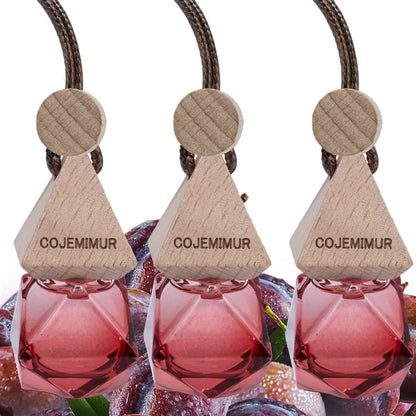 LAKEMID Women's 3Pcs Diamond Car Air Freshener Essential Oil Diffuser