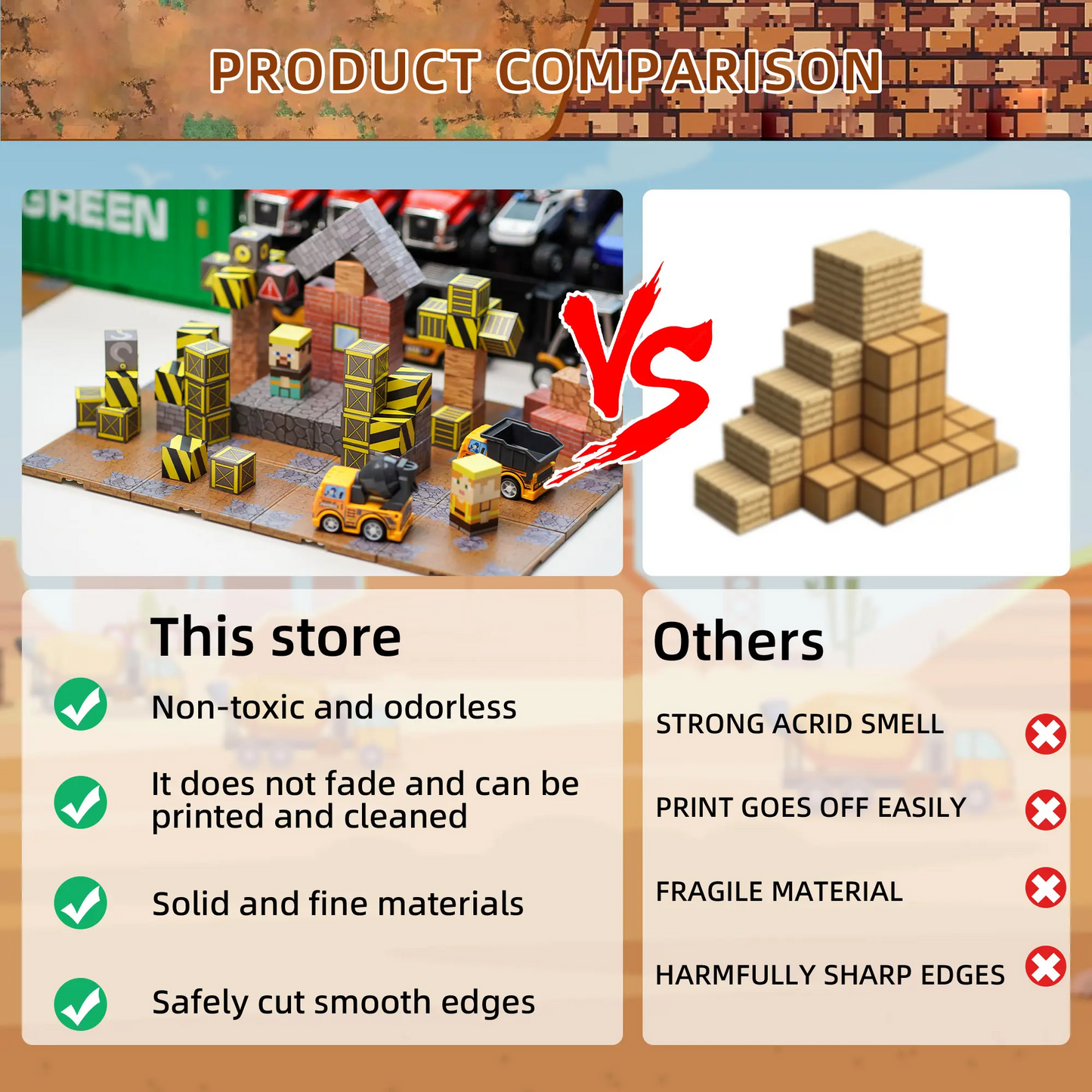 LAKEMID 136-Piece Magnetic Building Blocks with Light-Up Modules