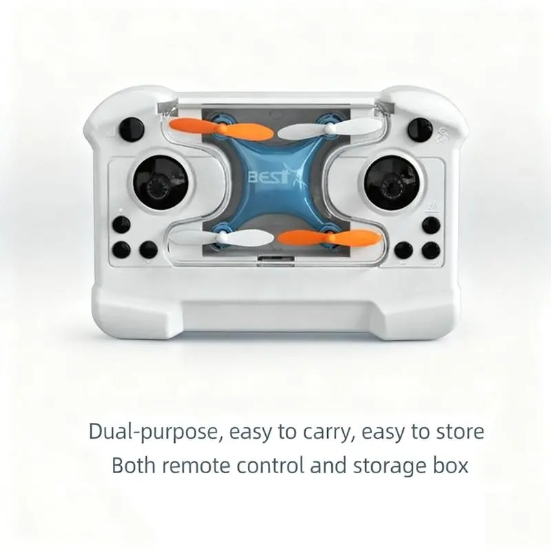 LAKEMID Mini Drone Beginner-Friendly Stunt Flyer One-Touch Takeoff Hover Spin 360 Roll