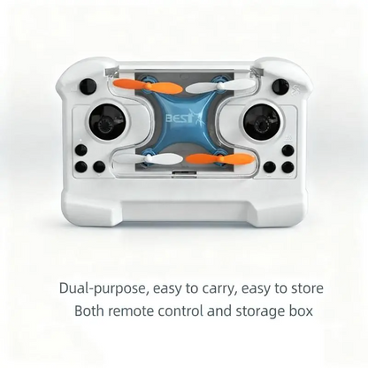 LAKEMID Mini Drone Beginner-Friendly Stunt Flyer One-Touch Takeoff Hover Spin 360 Roll