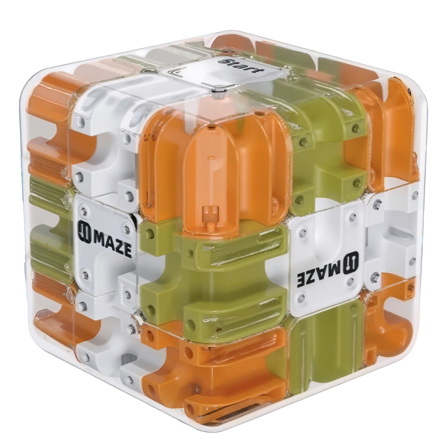 LAKEMID Maze 3D Cube Puzzle 3x3 Magic Cube Maze Ball Puzzle Sensory Toy
