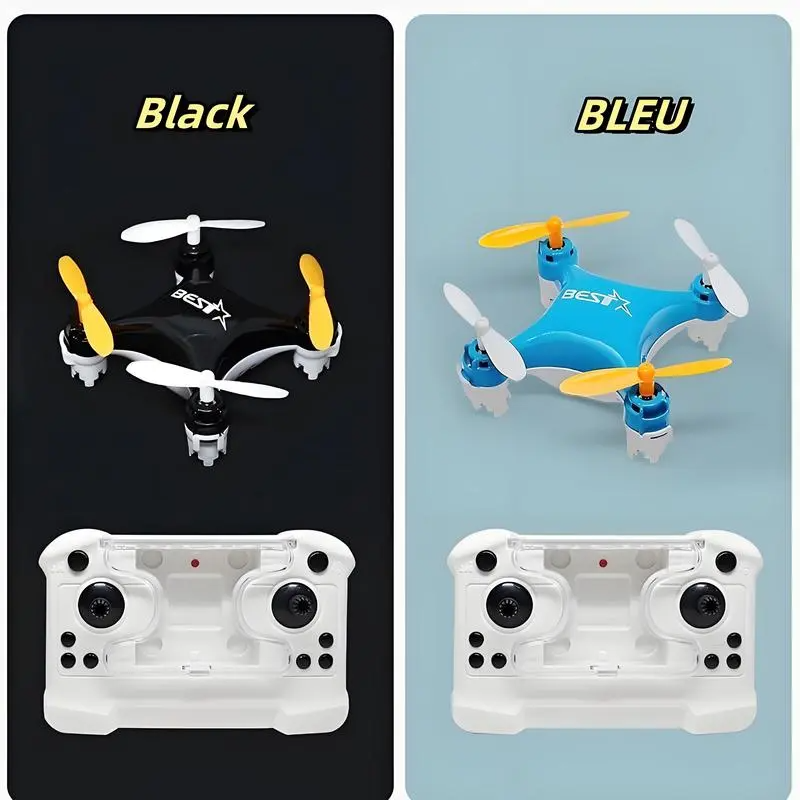 LAKEMID Mini Drone Beginner-Friendly Stunt Flyer One-Touch Takeoff Hover Spin 360 Roll