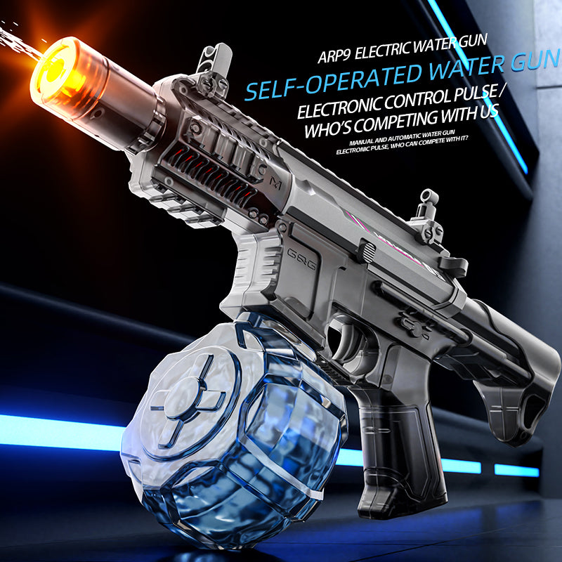 LAKEMID Electric Automatic Water Gun Rechargeable Dual Mode Electronic Pulse Bolt Action