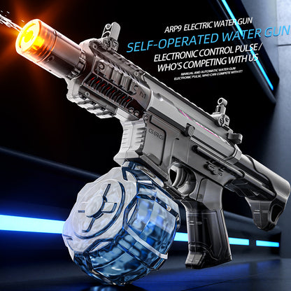LAKEMID Electric Automatic Water Gun Rechargeable Dual Mode Electronic Pulse Bolt Action
