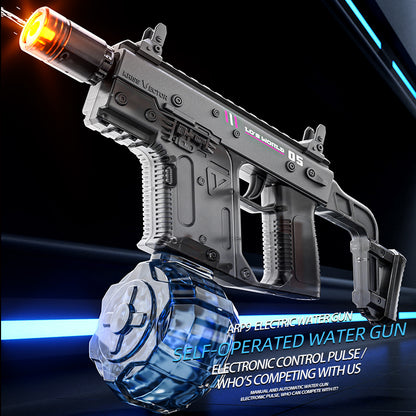 LAKEMID Electric Automatic Water Gun Rechargeable Dual Mode Electronic Pulse Bolt Action