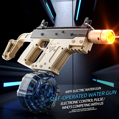 LAKEMID Electric Automatic Water Gun Rechargeable Dual Mode Electronic Pulse Bolt Action