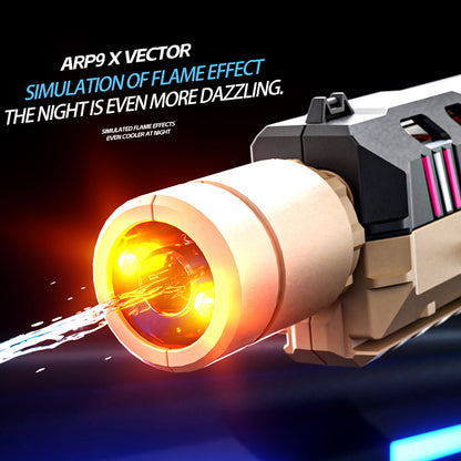 LAKEMID Electric Automatic Water Gun Rechargeable Dual Mode Electronic Pulse Bolt Action